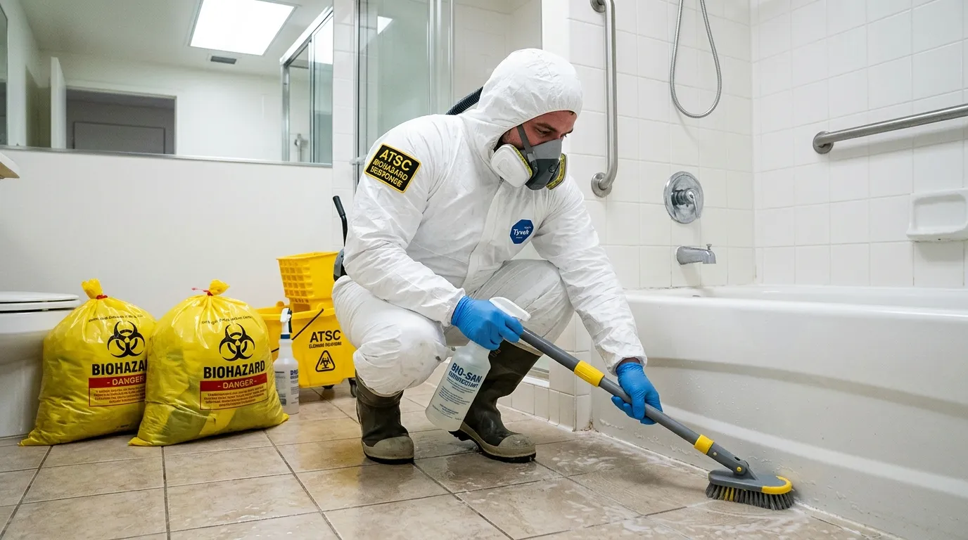 Decontamination equipment deployed for Blood Cleanup in Rio Rico